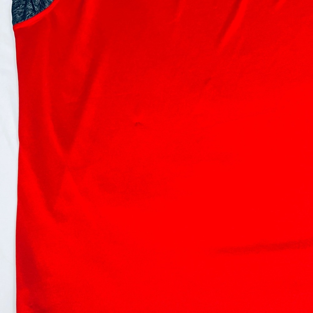 Fanatics Chicago Blackhawks Hockey Shirt Mens XL Red Grey Raglan Long Sleeve NHL - Picture 8 of 8